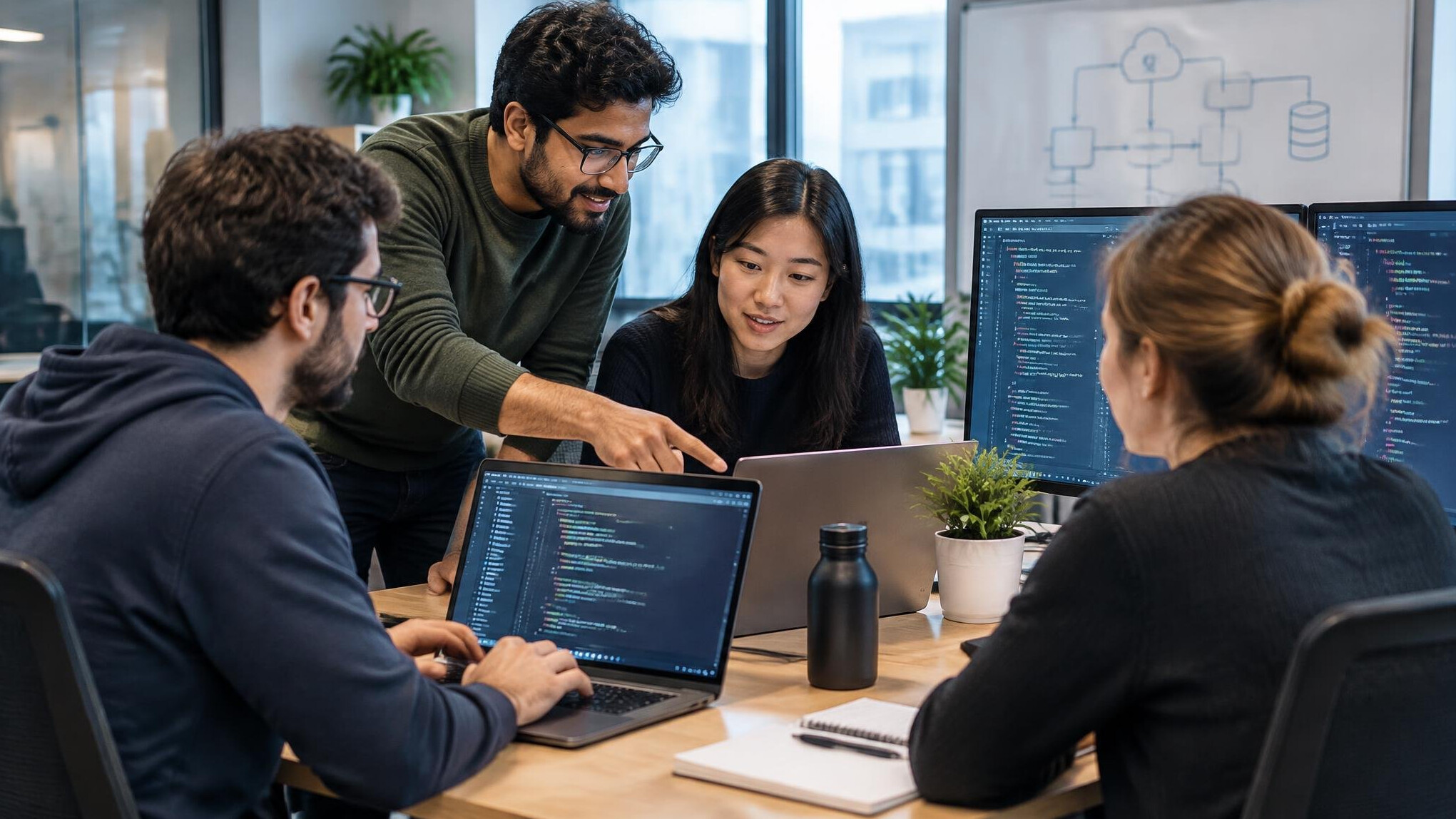 corporate programming team